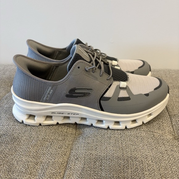 Men's Sneakers Athletic Shoes SKECHERS Glide-Step Pro Hands Free Slip-In Sz9wide - Picture 3 of 10